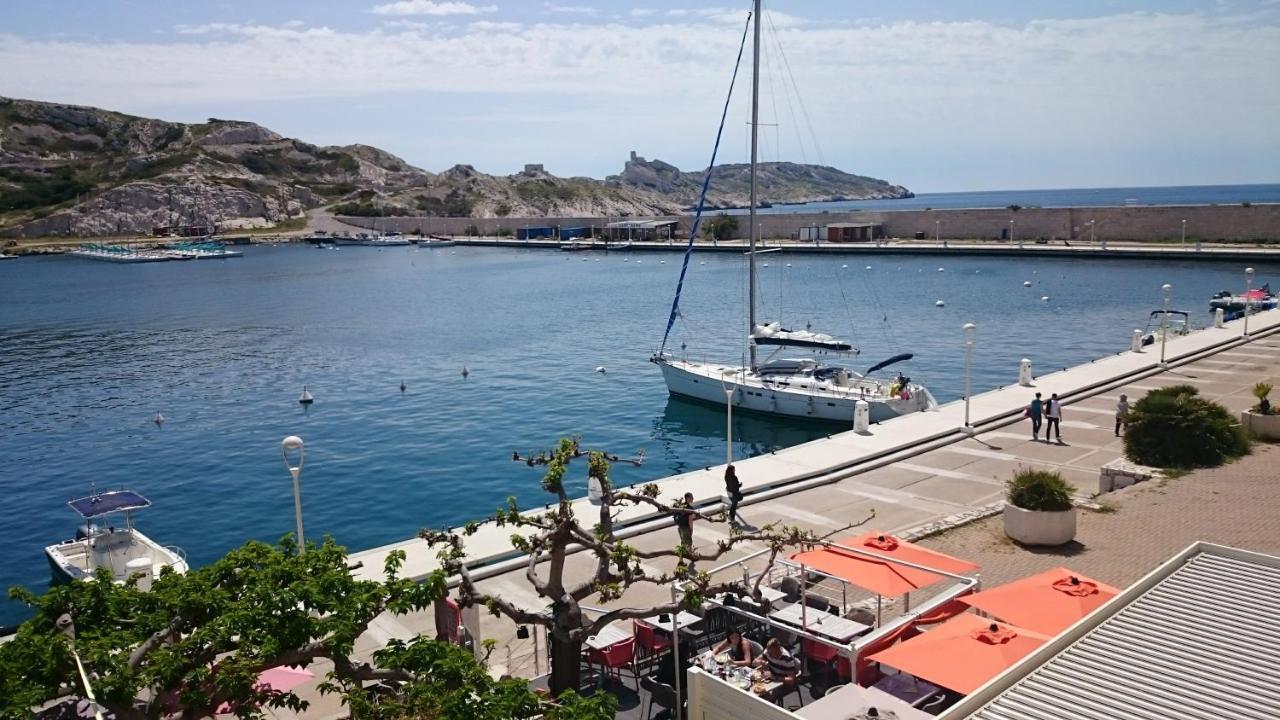 Les Pieds Dans L'Eau Sur L'Ile Du Frioul Apartment Marseille Bagian luar foto